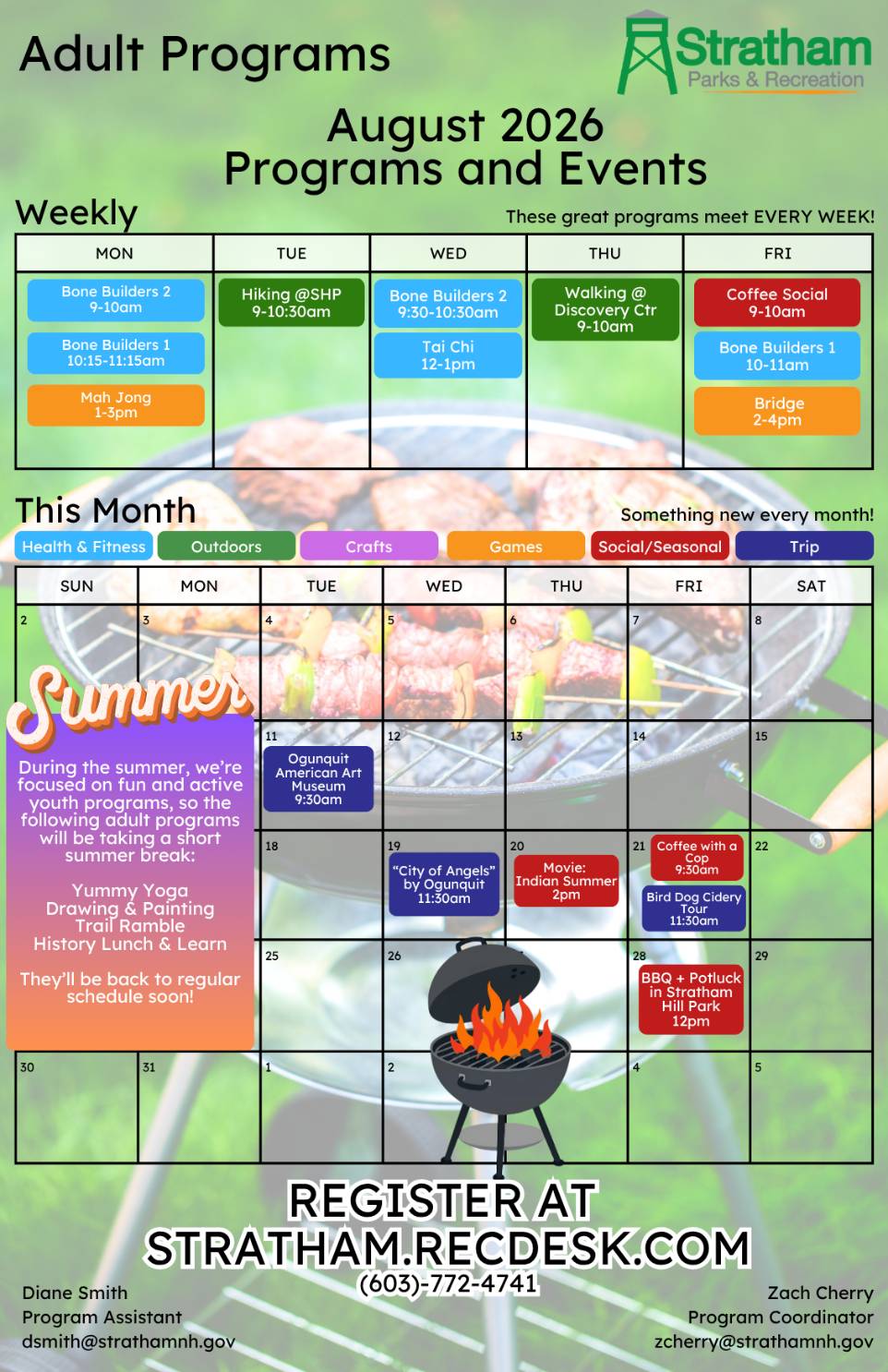 August Calendar